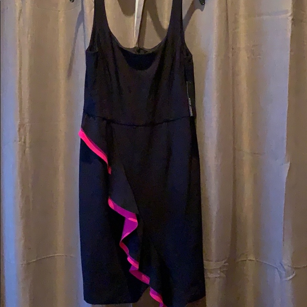 Sleeveless little black dress